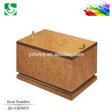 JS-URN073 best price cremation urn from china wooden urn manufacturer